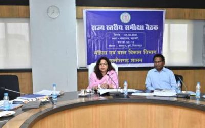 आंगनबाड़ी सेवाओं में गुणवत्ता और पारदर्शिता लाने विभागीय कार्यों की गहन समीक्षा