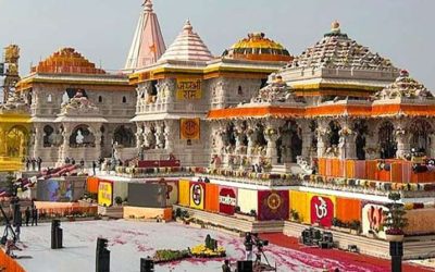 राम मंदिर में आज रामदरबार की प्राण प्रतिष्ठा, गूंजे वैदिक मंत्र