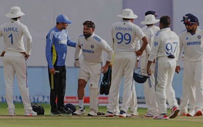 इंग्लैंड पहुंची भारतीय टेस्ट टीम….