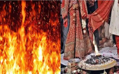 इंदौर में नवविवाहिता 80% तक जली, ससुराल पर गंभीर आरोप, थाने पर हंगामा