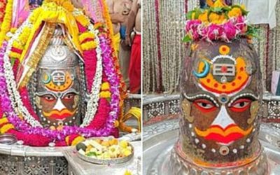 उज्जैन: भांग और भस्म से सजा बाबा महाकाल का दिव्य रूप, भोर में उमड़ा जनसैलाब