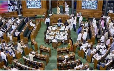 संसद का मानसून सत्र: एसआईआर को लेकर लोकसभा में विपक्ष का जोरदार हंगामा, कार्रवाई कल तक के लिए स्थगित