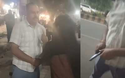 पिस्टल दिखाकर हड़काने वाला निकला सरकारी टीचर, चौराहे पर ‘5 हजार में चलेगी क्या’ कहकर मचाया कोहराम