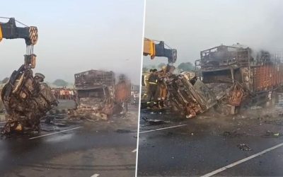 रफ्तार और लापरवाही का खौफनाक नतीजा: अलीगढ़–कानपुर मार्ग पर हादसे में 5 लोगों ने गंवाई जान