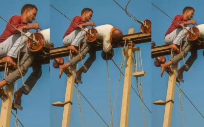 बिजली के खंभे पर चढ़ाकर कराया काम, करंट से मौत; कंपनी ने जिम्मेदारी से किया इनकार