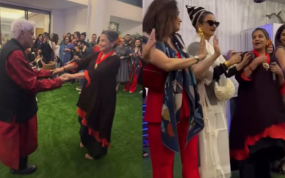 रेखा और माधुरी संग शबाना आज़मी का धमाकेदार डांस, जावेद अख्तर ने भी किया सबको हैरान!