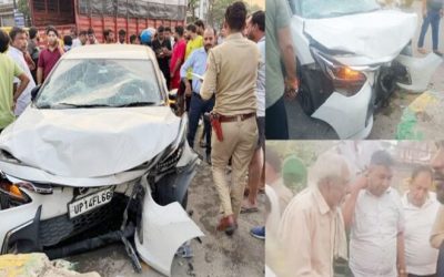 गाजियाबाद में मॉर्निंग वॉक पर निकलीं महिलाएं बनीं तेज रफ्तार का शिकार, दो की मौत, दो जिंदगी और मौत के बीच