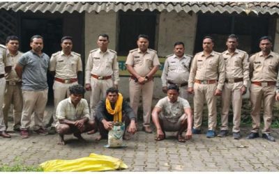 वन विभाग की तत्परता से पकड़े गए तीन आरोपी