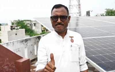 पीएम सूर्यघर मुफ्त बिजली योजना से लखन लाल को मिला दोहरा लाभ,घर और व्यवसायिक प्रतिष्ठान दोनों में उजाला और बचत का संगम