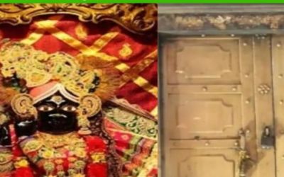 वृन्दावन में श्री बांके बिहारी मंदिर में 54 साल बाद उस खजाने के कमरे का ताला खोला गया