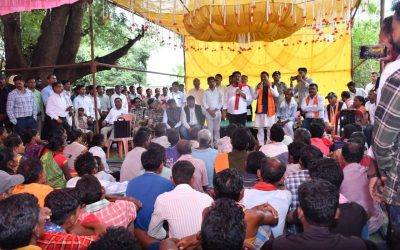 उप मुख्यमंत्री विजय शर्मा सुकमा जिले के सुदूर वनांचल ग्राम दुलेड कैम्प का किया निरीक्षण