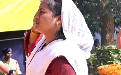 पुलिस स्मृति दिवस पर मंत्री लक्ष्मी राजवाड़े ने शहीद जवानों को दी श्रद्धांजलि