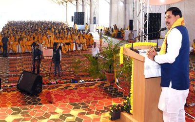 गायत्री परिवार, समाज-संस्कृति-संस्कारों को पुष्पित-पल्लवित कर ऊर्जा का संचार कर रहा है : मुख्यमंत्री डॉ. यादव