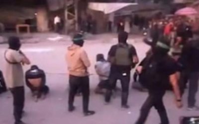 हमास ने 8 लोगों को इजराइली जासूस बता गोली मारी