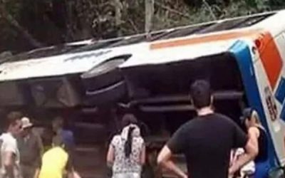 ब्राजील में हुए दर्दनाक बस हादसे में 17 लोगों की मौत