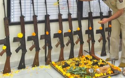 दशहरे पर इस प्रकार करें शस्त्र पूजन