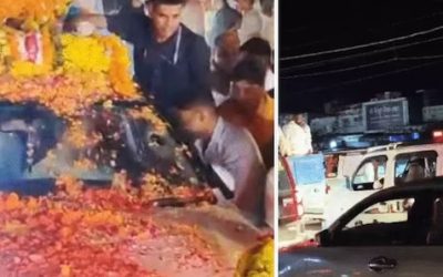 नरेंद्र सिंह तोमर के बेटे के जुलूस ने लगाया जाम, घंटों तक फंसी नवजात को ले जा रही एंबुलेंस