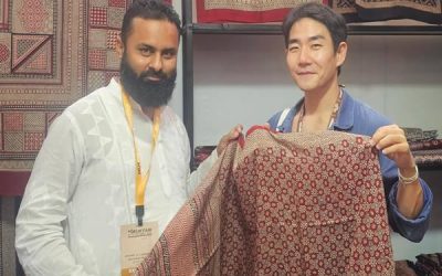 विश्व के सबसे बड़े हैंडीक्राफ्ट मेले में चमका मध्यप्रदेश का बाग प्रिंट