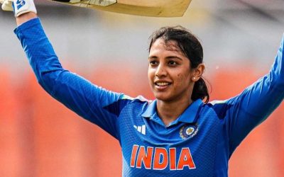 एक साल में 1000 रन बनाने वाली पहली महिला खिलाड़ी हैं मंधाना