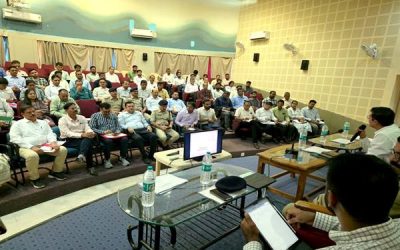 ओंकारेश्वर में सिंहस्थ से जुड़े कार्यों की हुई समीक्षा