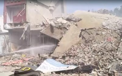 मेरठ में सुप्रीम कोर्ट के आदेश पर बुलडोजर एक्शन, सेंट्रल मार्केट के अवैध कॉम्प्लेक्स को किया गया ध्वस्त