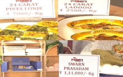 24 कैरेट सोने से बनी ‘स्वर्ण भस्म पाक’, दिवाली पर जयपुर में छाई ये शाही मिठाई