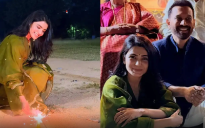 दिवाली सेलिब्रेशन: सामंथा की राज संग तस्वीरों ने मचाई धूम, फैंस ने कहा—‘हर किसी को प्यार मिले’